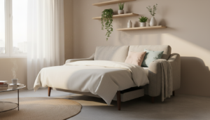 Sofás-Cama Pequenos para Salas Pequenas em Apartamentos Alugados