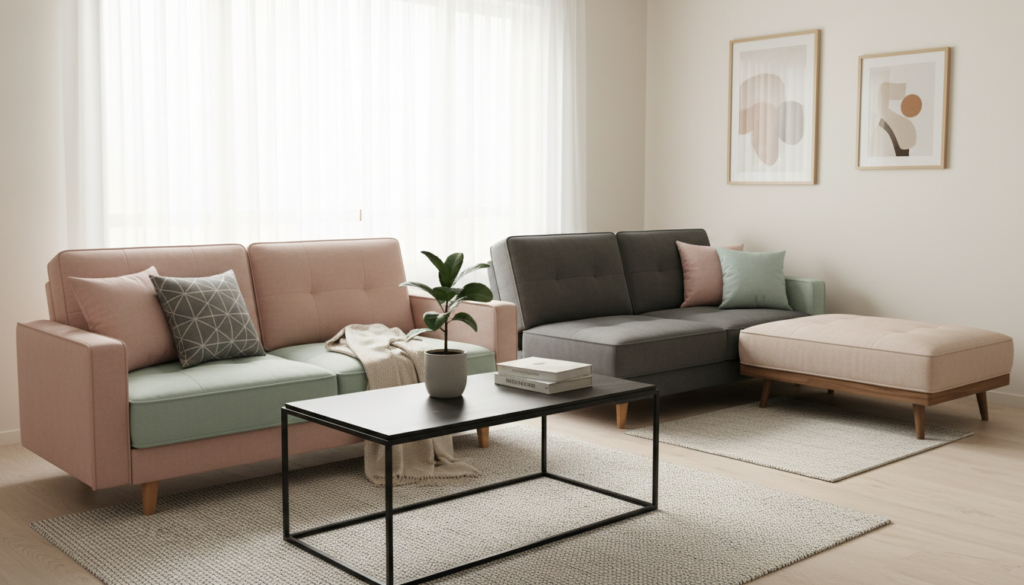 estilos de sofás-cama