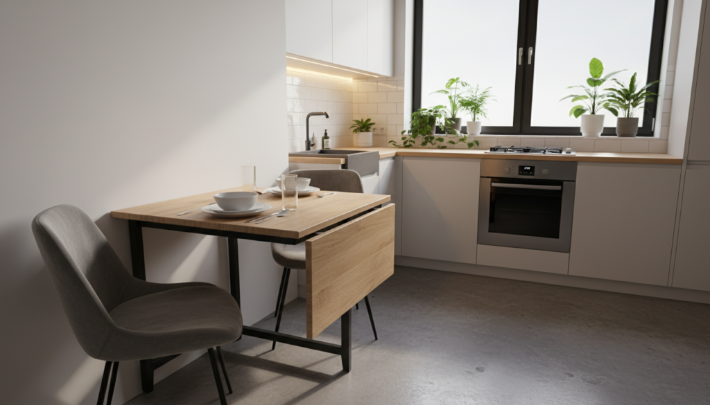 mesas dobráveis de parede